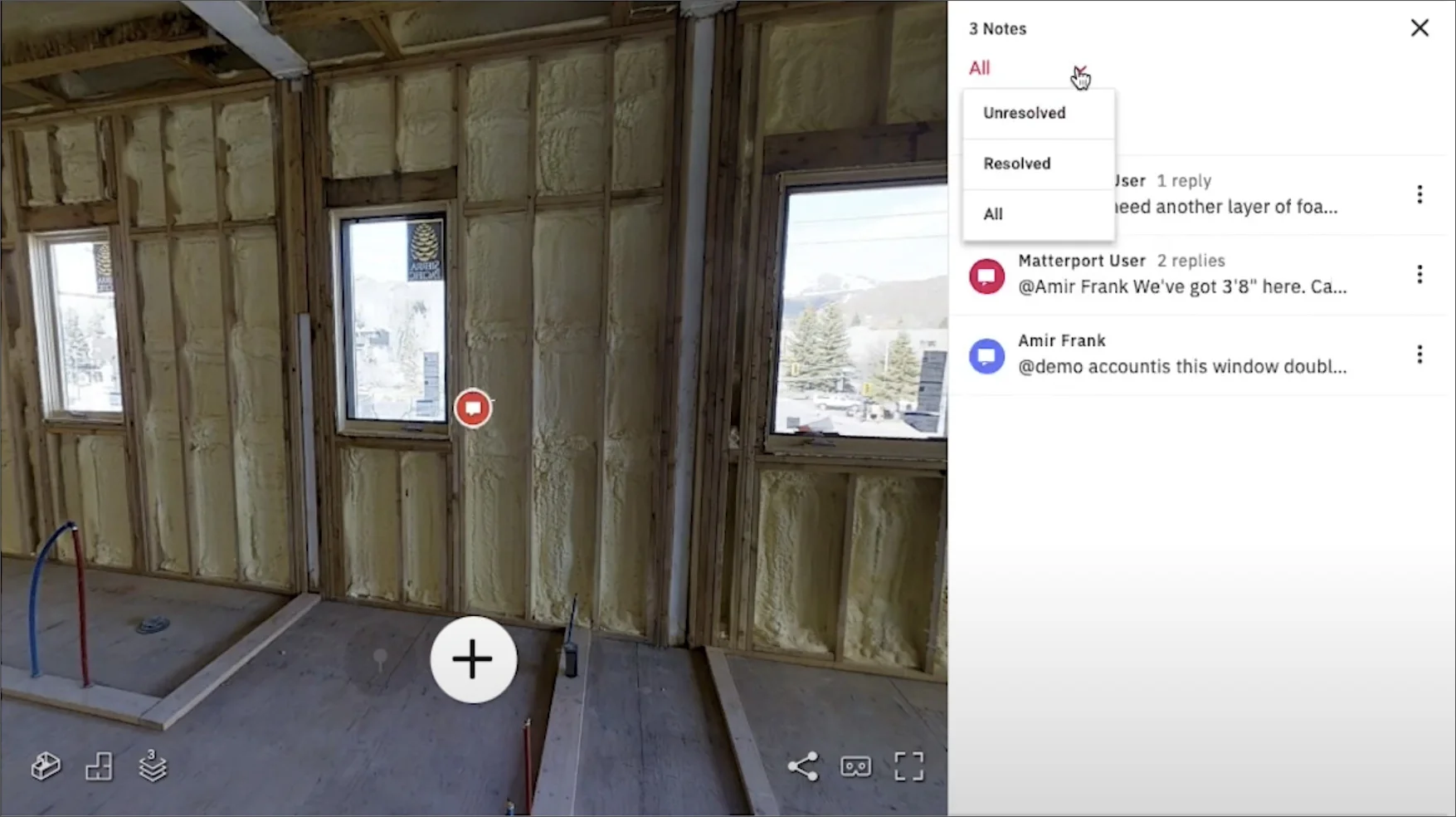 virtual-site-inspection-360-degree-room-scan-data Options - Matterport - BaliScan360